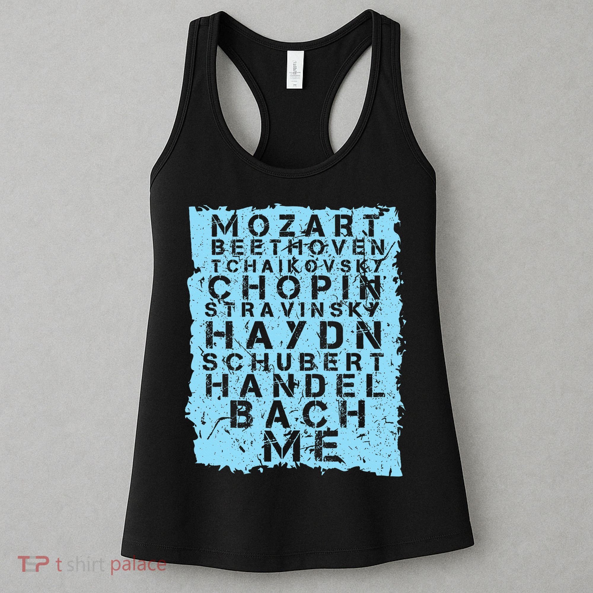 Famous Classical Music Composer Gift Musician Mozart Women's Tank Top