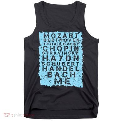 Famous Classical Music Composer Gift Musician Mozart Tank Top