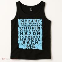 Famous Classical Music Composer Gift Musician Mozart Tank Top thumb 2