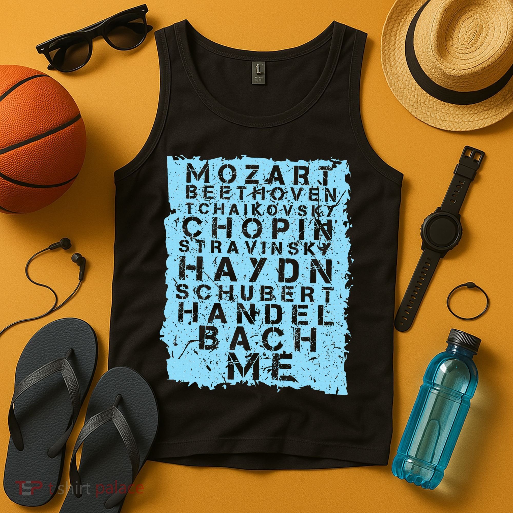 Famous Classical Music Composer Gift Musician Mozart Tank Top