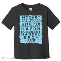 Famous Classical Music Composer Gift Musician Mozart Toddler T-Shirt thumb 0