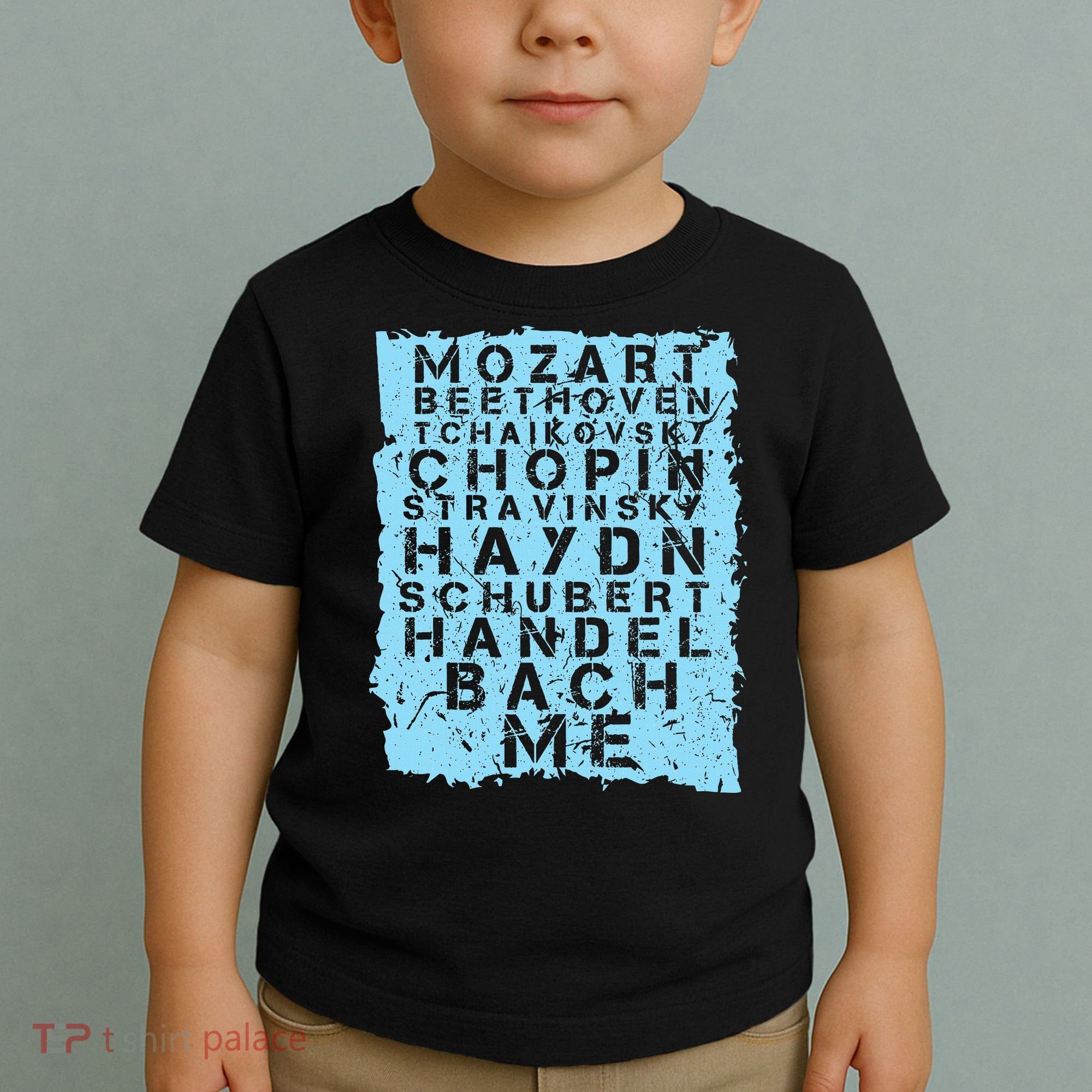 Famous Classical Music Composer Gift Musician Mozart Toddler T-Shirt