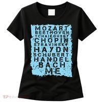 Famous Classical Music Composer Gift Musician Mozart Women's T-Shirt thumb 0