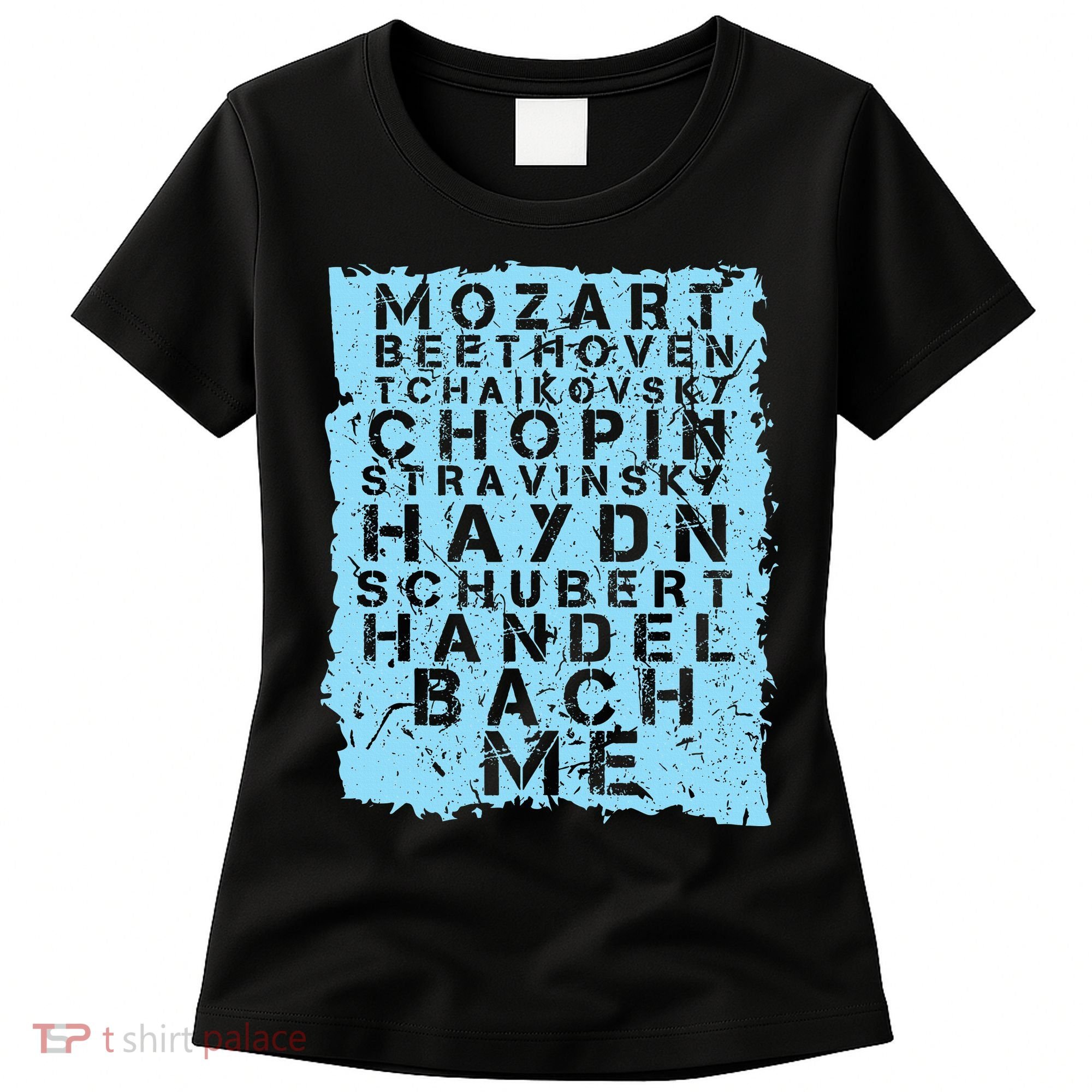 Famous Classical Music Composer Gift Musician Mozart Women's T-Shirt