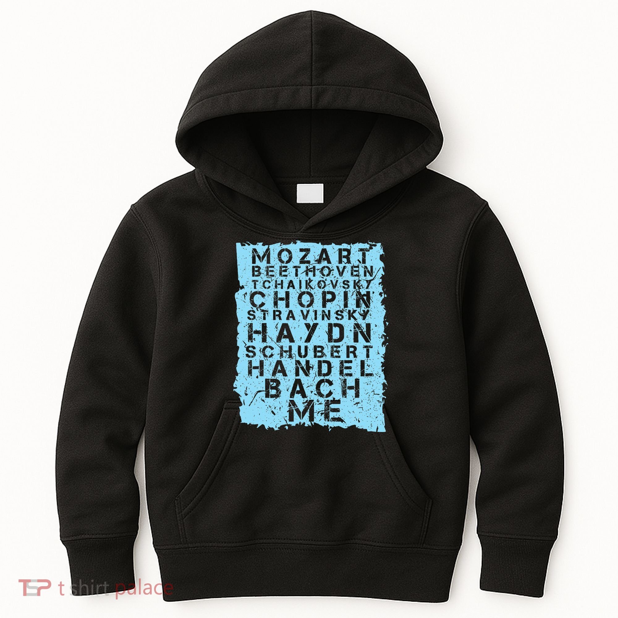 Famous Classical Music Composer Gift Musician Mozart Kids Hoodie