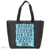 Famous Classical Music Composer Gift Musician Mozart Tote Bag thumb 0