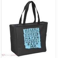Famous Classical Music Composer Gift Musician Mozart Tote Bag thumb 2