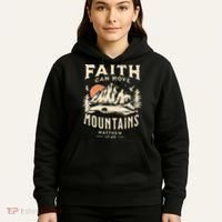 Faith Can Move Mountains Religious Bible Christian Jesus Hoodie thumb 5