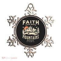 Faith Can Move Mountains Religious Bible Christian Jesus Ornament thumb 0