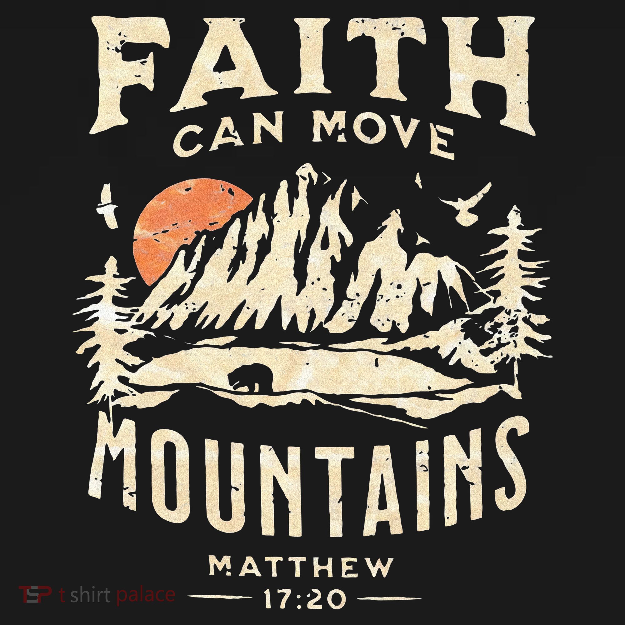 Faith Can Move Mountains Religious Bible Christian Jesus Women's Tank Top