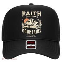 Faith Can Move Mountains Religious Bible Christian Jesus Hat thumb 0