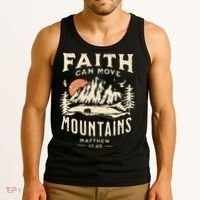 Faith Can Move Mountains Religious Bible Christian Jesus Tank Top thumb 3
