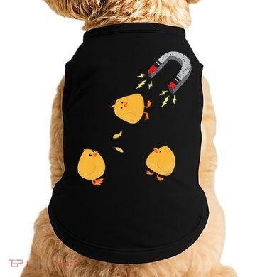 Funny Chick Magnet Happy Easter Doggie Tank