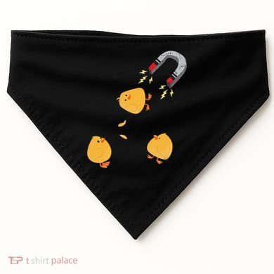 Funny Chick Magnet Happy Easter USA-Made Doggie Bandana