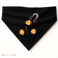 Funny Chick Magnet Happy Easter USA-Made Doggie Bandana thumb 0