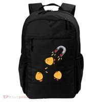 Funny Chick Magnet Happy Easter Backpack thumb 0