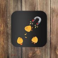 Funny Chick Magnet Happy Easter Coaster thumb 0