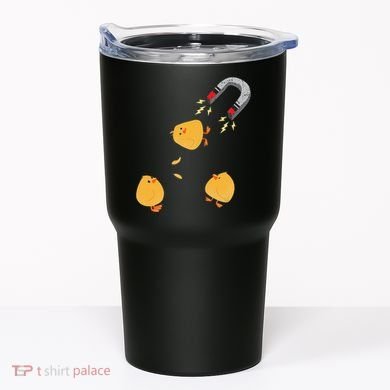 Funny Chick Magnet Happy Easter Tumbler