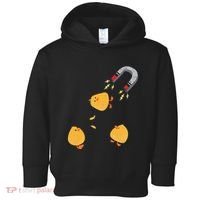 Funny Chick Magnet Happy Easter Toddler Hoodie thumb 0