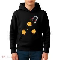 Funny Chick Magnet Happy Easter Kids Hoodie thumb 4