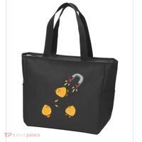 Funny Chick Magnet Happy Easter Tote Bag thumb 3