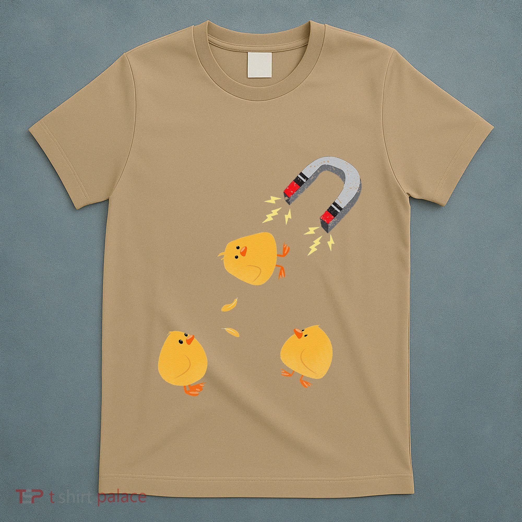 Funny Chick Magnet Happy Easter T-Shirt