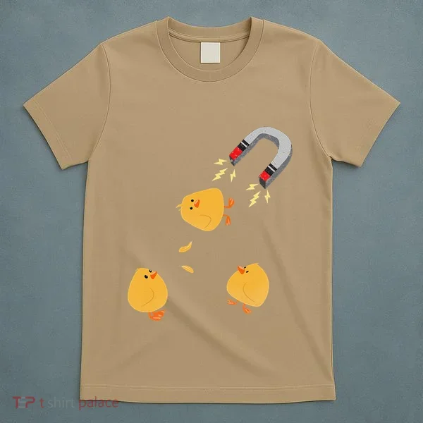 Funny Chick Magnet Happy Easter T-Shirt