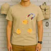 Funny Chick Magnet Happy Easter T-Shirt thumb 6