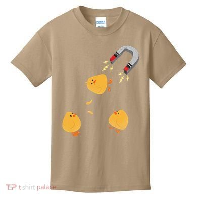 Funny Chick Magnet Happy Easter Kids T-Shirt