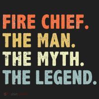 Fire Chief Man The Myth Legend Gifts Firefighter Fire Chief Beanie thumb 2