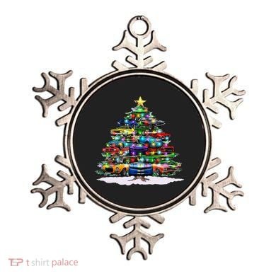 Funny Christmas Muscle Car Christmas Tree Ornament