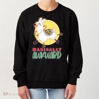 Funny Cute Magically Awkward Llama Alpaca Women's Sweatshirt thumb 0