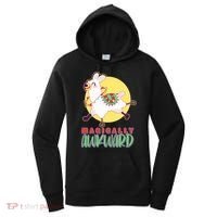 Funny Cute Magically Awkward Llama Alpaca Women's Hoodie thumb 0