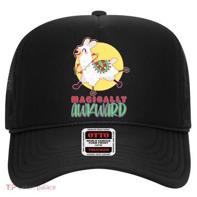 Funny Cute Magically Awkward Llama Alpaca Hat