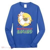 Funny Cute Magically Awkward Llama Alpaca Long Sleeve Shirt thumb 0