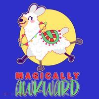 Funny Cute Magically Awkward Llama Alpaca Apron thumb 3