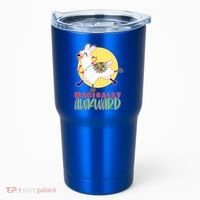Funny Cute Magically Awkward Llama Alpaca Tumbler thumb 0
