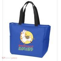 Funny Cute Magically Awkward Llama Alpaca Tote Bag thumb 3