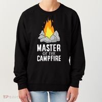 Funny Camping Master Of The Campfire Outdoor Camper Women's Sweatshirt thumb 0