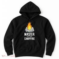 Funny Camping Master Of The Campfire Outdoor Camper Hoodie thumb 0