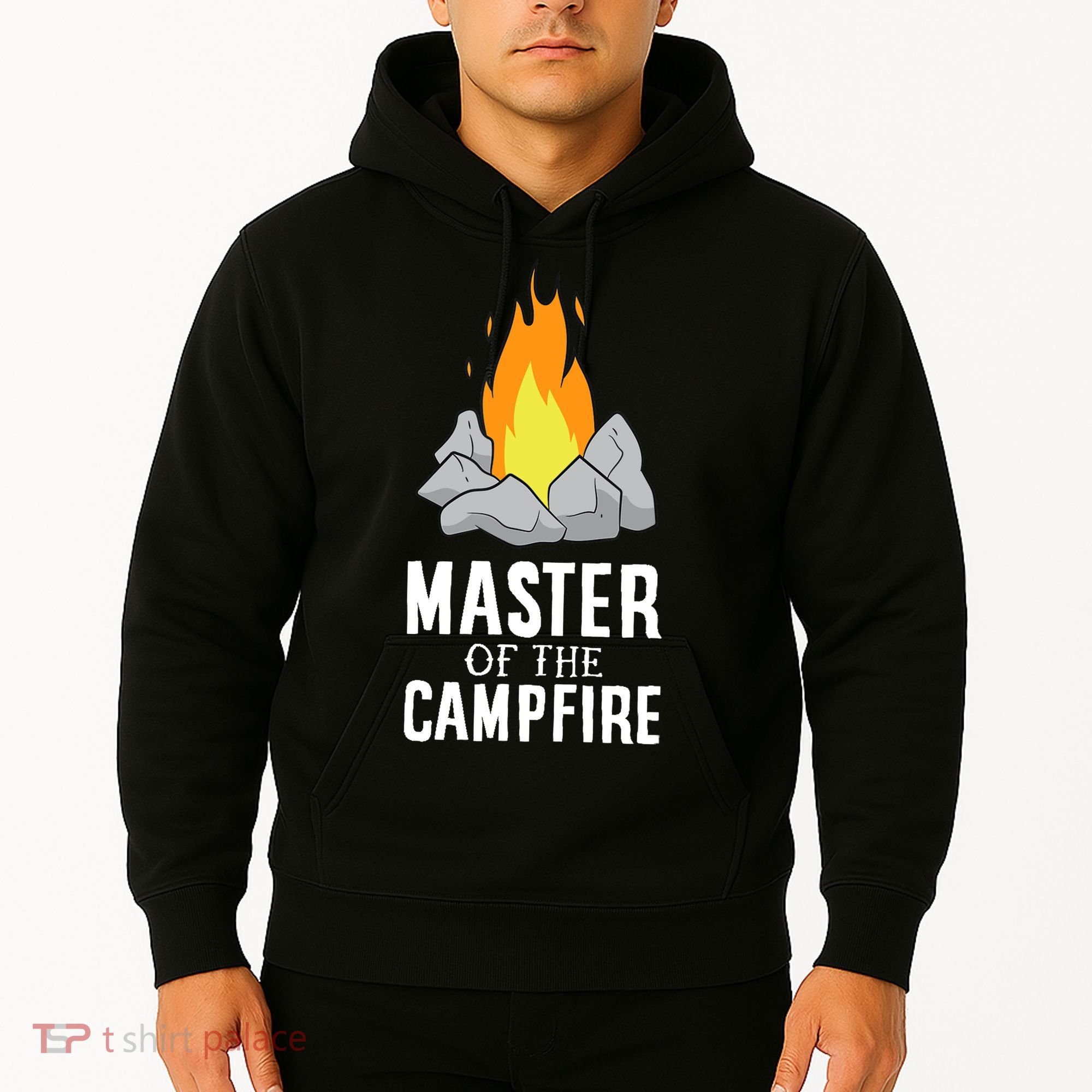 Funny Camping Master Of The Campfire Outdoor Camper Hoodie