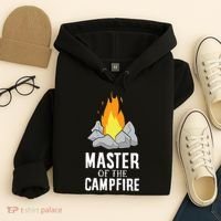 Funny Camping Master Of The Campfire Outdoor Camper Hoodie thumb 4