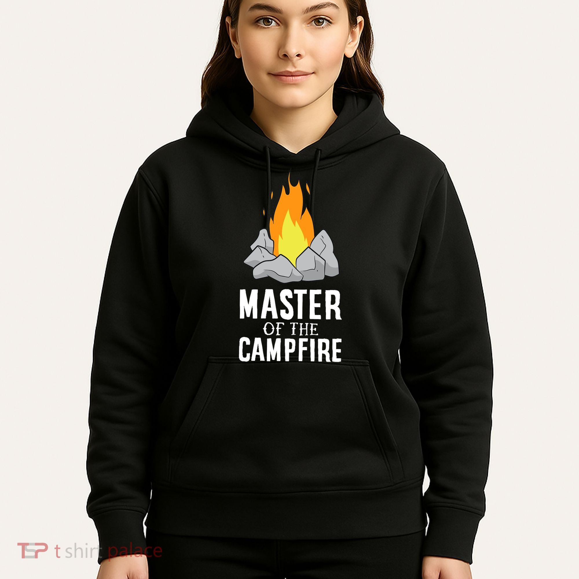 Funny Camping Master Of The Campfire Outdoor Camper Hoodie