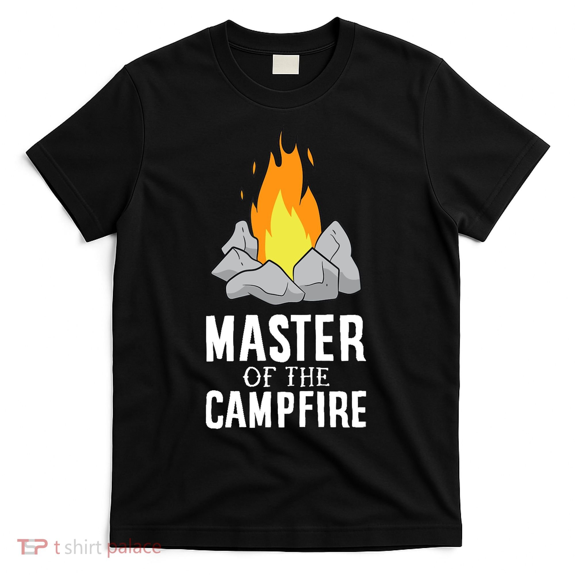 Funny Camping Master Of The Campfire Outdoor Camper T-Shirt