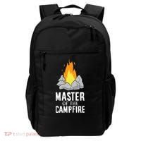 Funny Camping Master Of The Campfire Outdoor Camper Backpack thumb 0