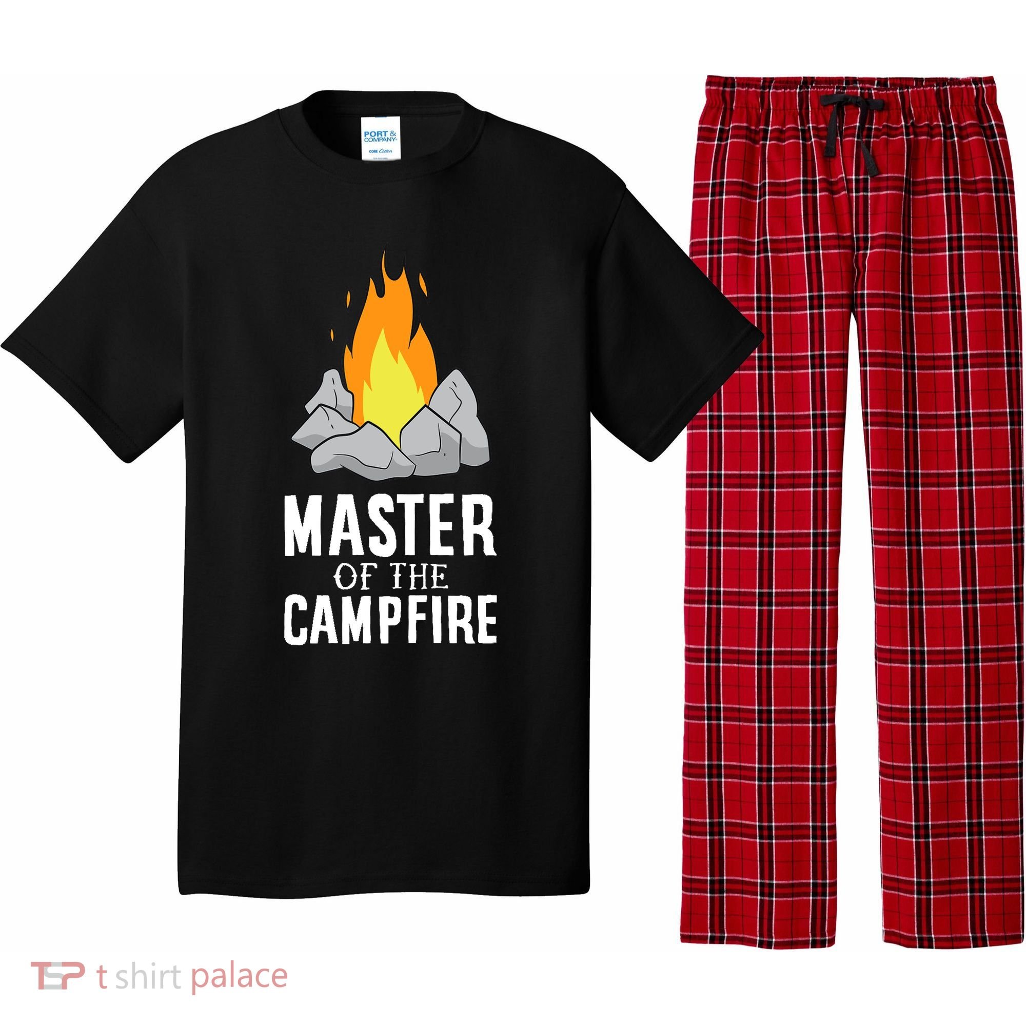 Funny Camping Master Of The Campfire Outdoor Camper Pajama Set