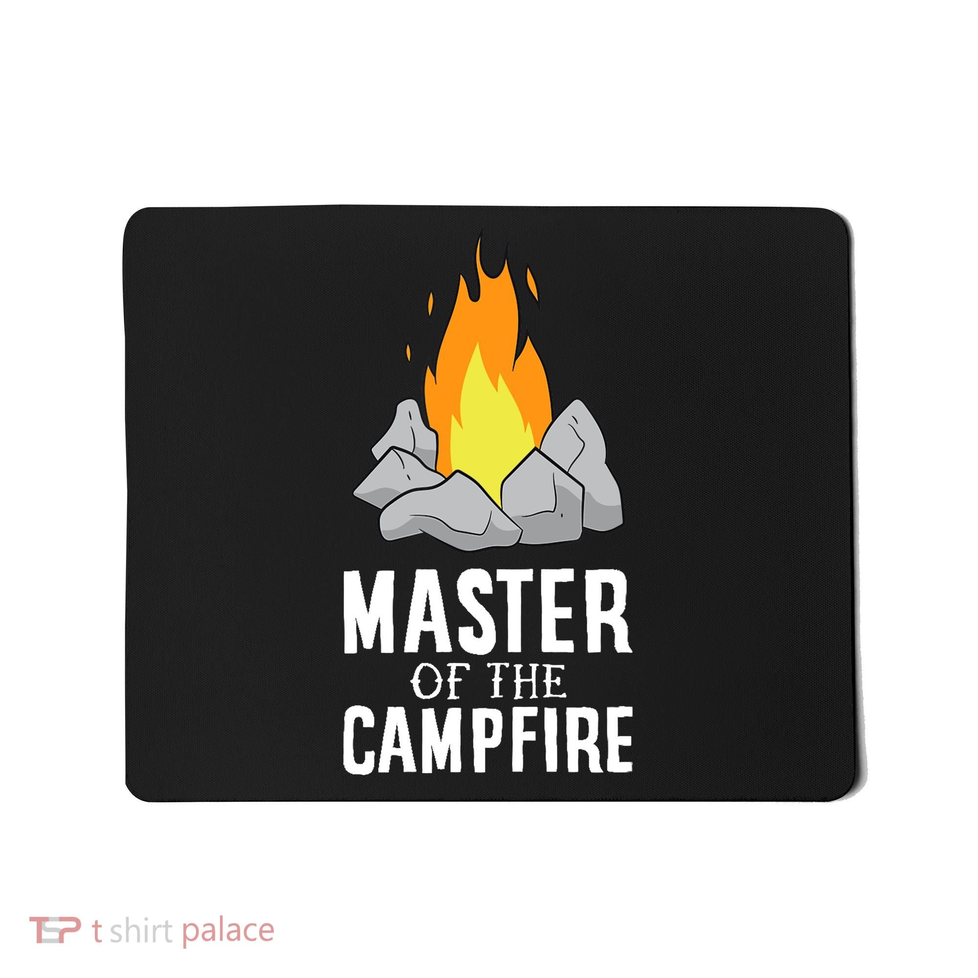 Funny Camping Master Of The Campfire Outdoor Camper Mousepad