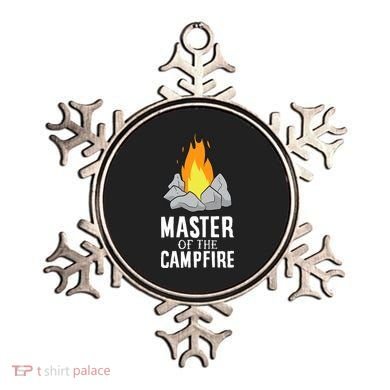 Funny Camping Master Of The Campfire Outdoor Camper Ornament