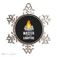 Funny Camping Master Of The Campfire Outdoor Camper Ornament thumb 0