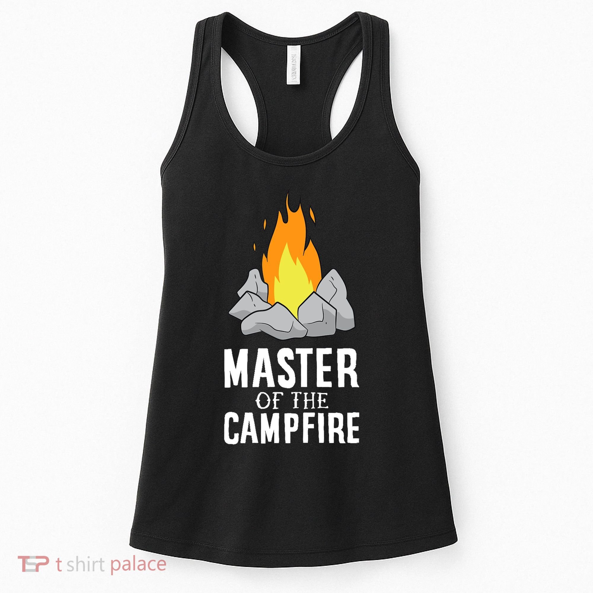 Funny Camping Master Of The Campfire Outdoor Camper Women's Tank Top
